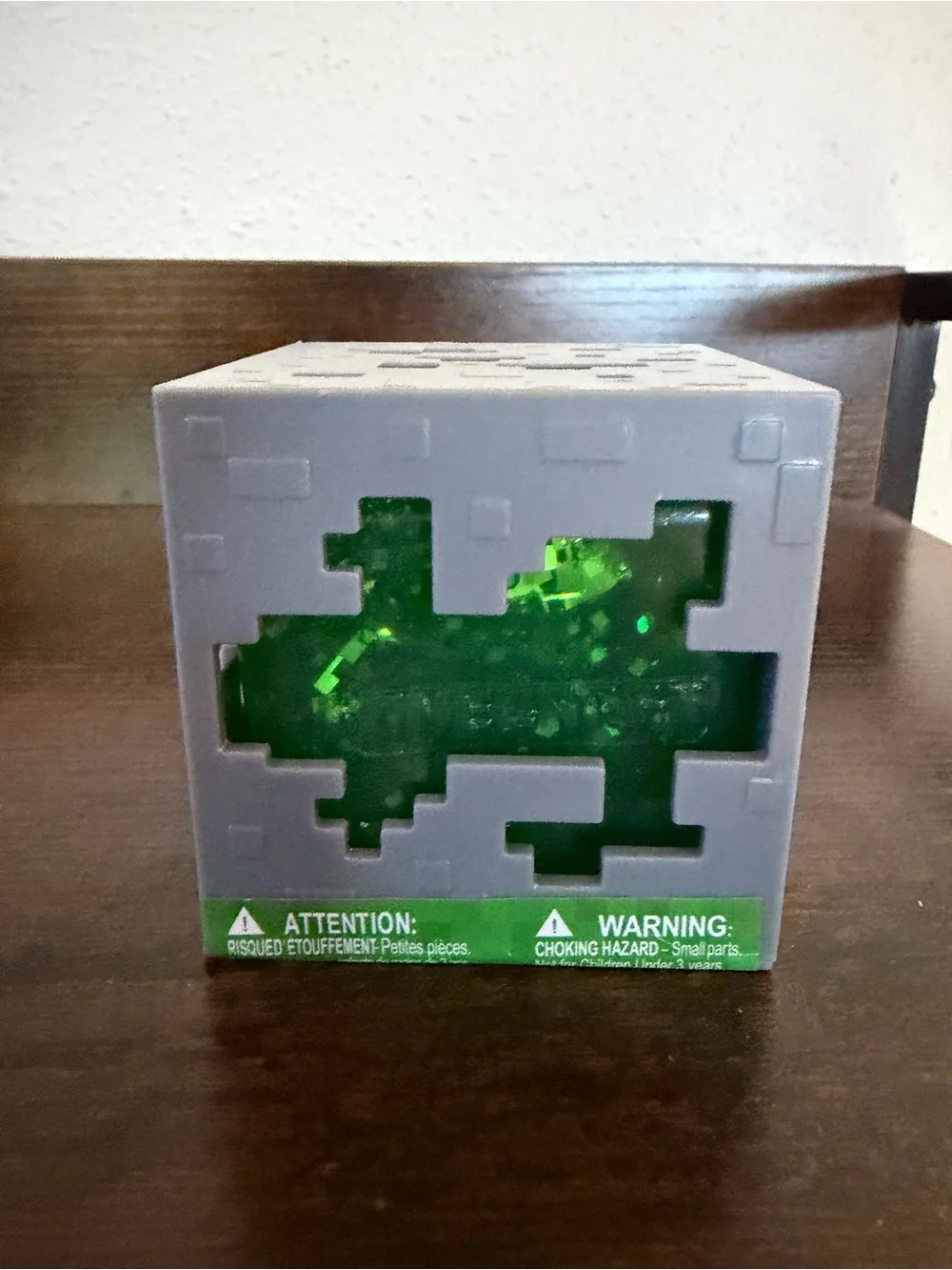 Minecraft Jelly Cubes Sensory Building Block - Green